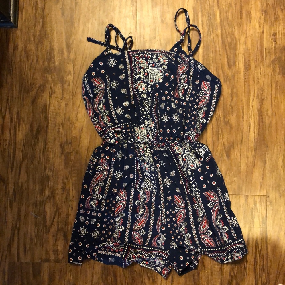 Blue Romper